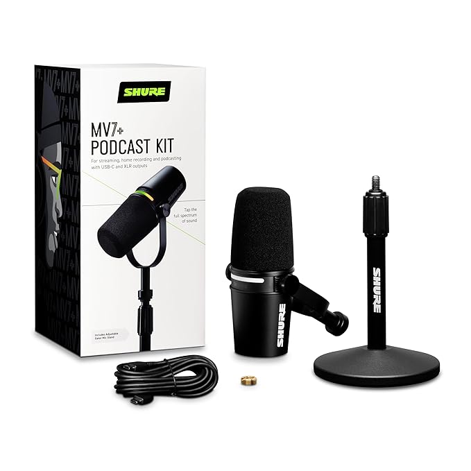 . Shure MV7 Microphone